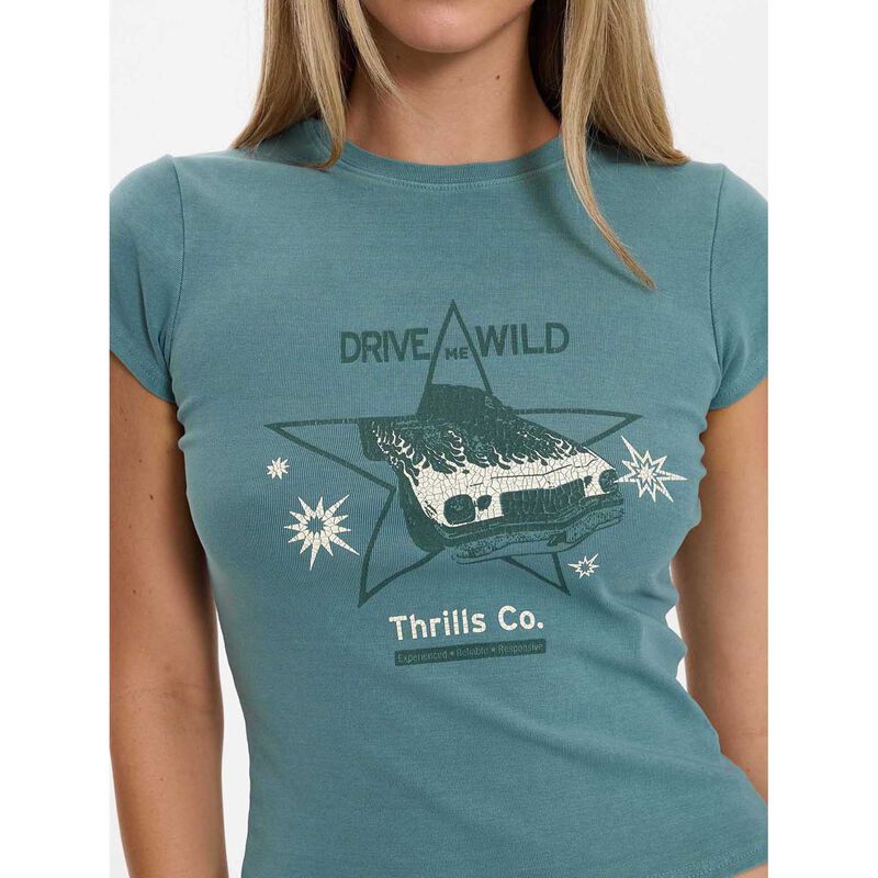 Thrills Drive Me Wild Club Tee image number 2